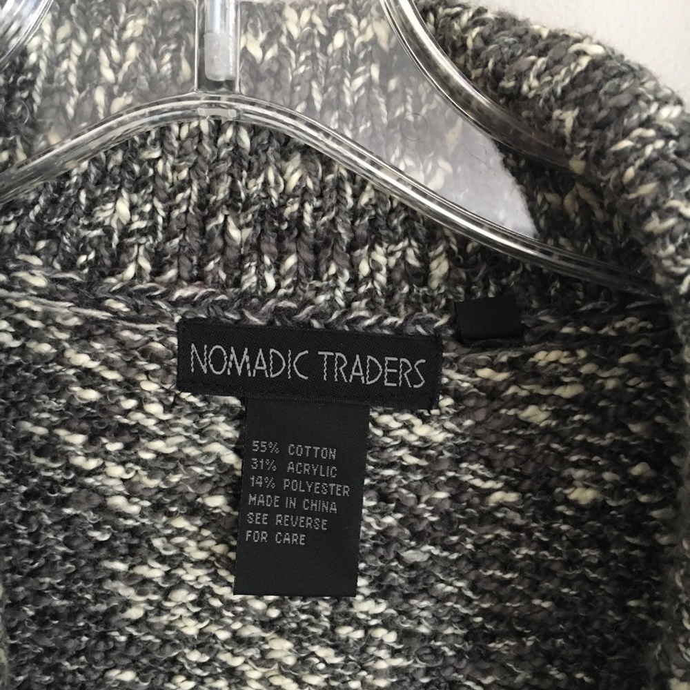 Nomadic Traders Chunky Knitted Button Cardigan - image 6